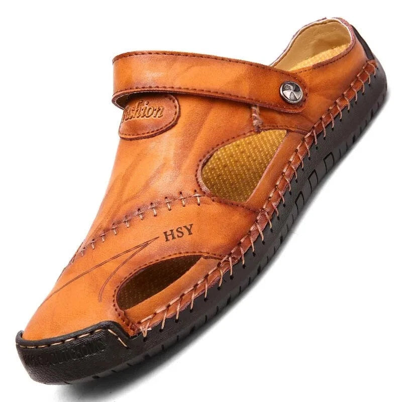 Mens Sport Closed Toe Sandals Summer Shoes Beach Fisherman Flat Slippers