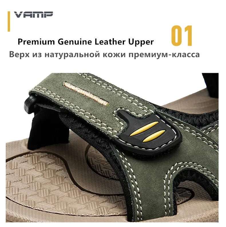 Men's Summer Sandals Outdoor Beach Casual Shoes Lightweight Comfort Slippers
