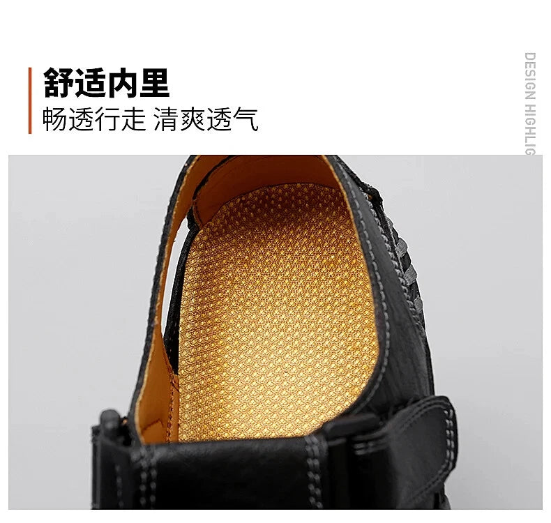 Summer Men Sandal Fashion Roman Slippers Breathable Comfortable Beach Shoes