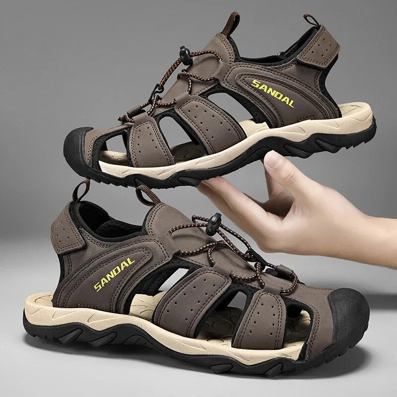 Men Summer Sandals Non-slip Casual Shoes Comfortable Beach Breathable Slippers
