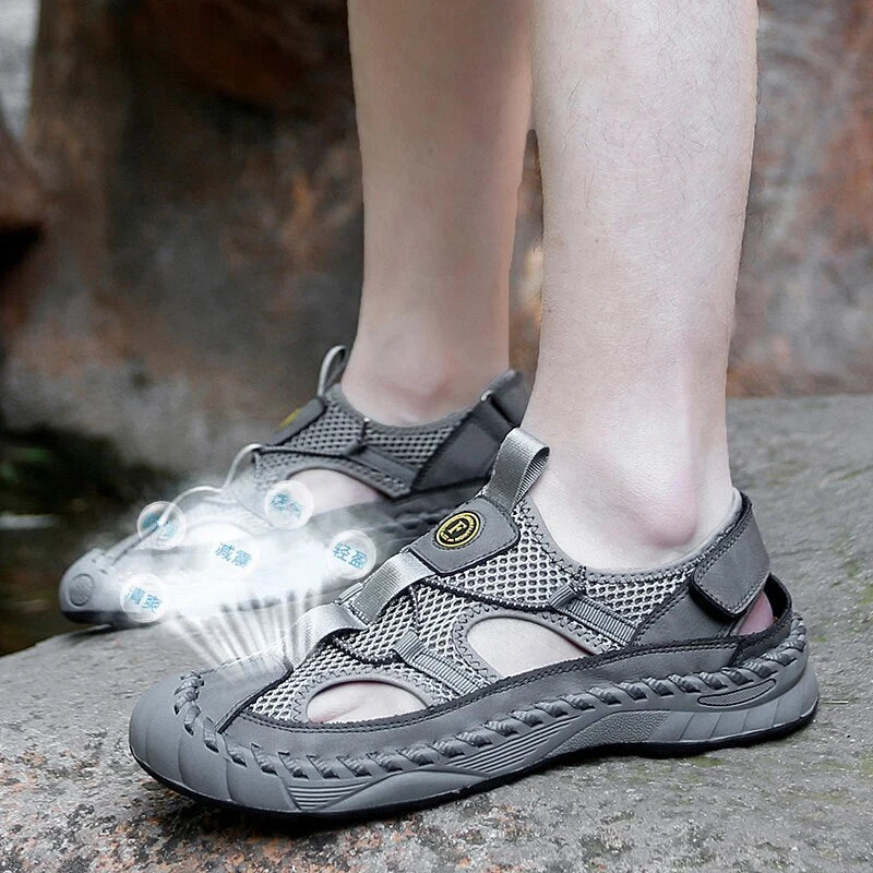 Men's Sandals Beach Slipper Outdoor Casual Shoes Non-slip Breathable Sneakers