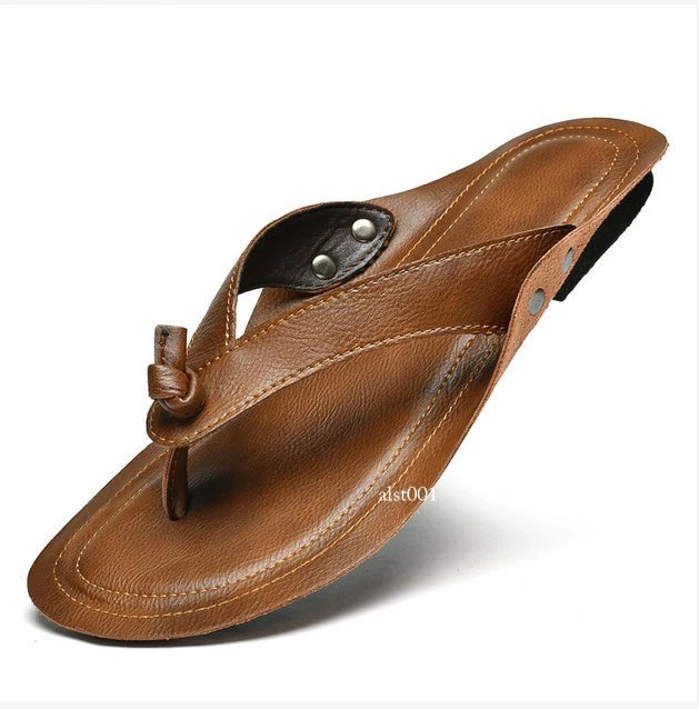 38-47 Plus Size Mens Flip Flops Flats Slippers Sandals Casual Summer Shoes Beach