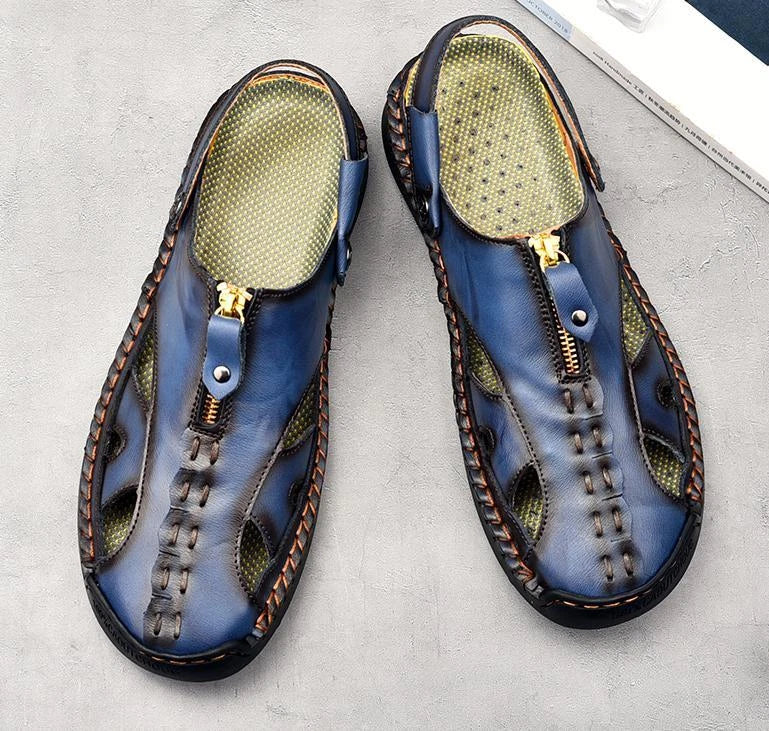 Men's Hollow Out Sandals Outdoor Comfortable Beach Slippers Casual Shoes Summer