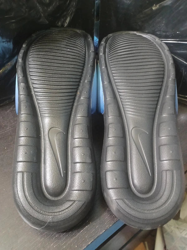 Nike Victori One Slides Sandals Slipper Hyper Blue Chamois Mens Sz 13 HF4073-400