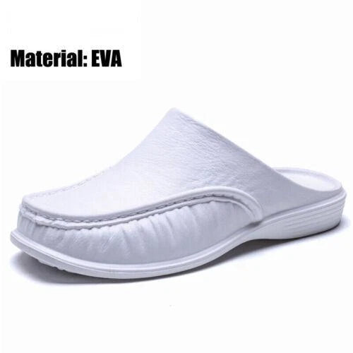 Men's Slippers Slip on Flats Beach close toe Sandals Shoes casual