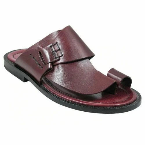 Men's Sandals Slippers Outdoor flip flops faux leather  Beach Casual Shoes