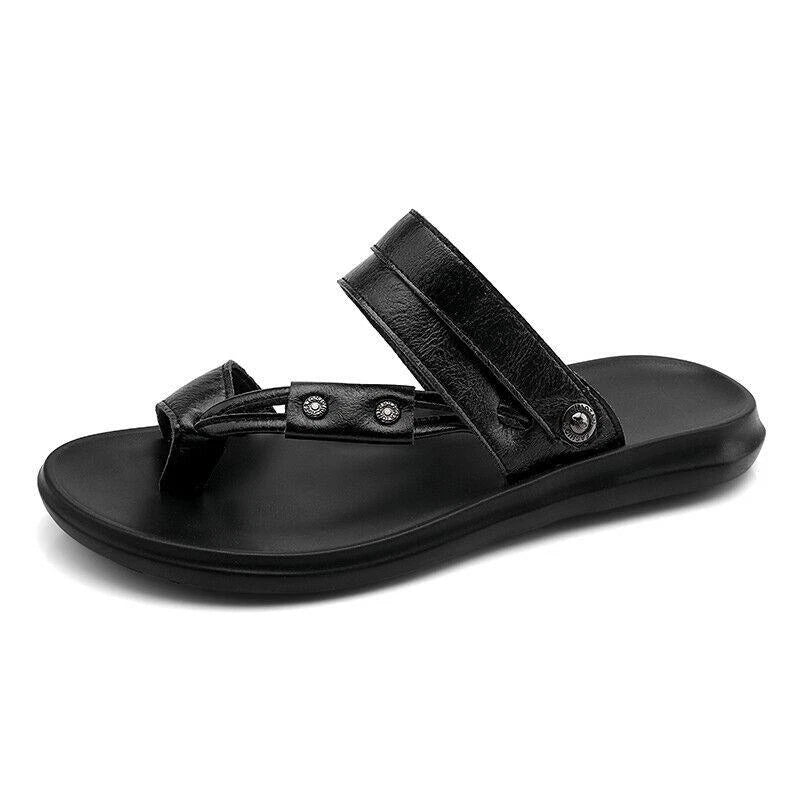 Men's Summer Beach Casual Ring Toe Slippers Flats Slingbacks Sandals Shoes 38-44