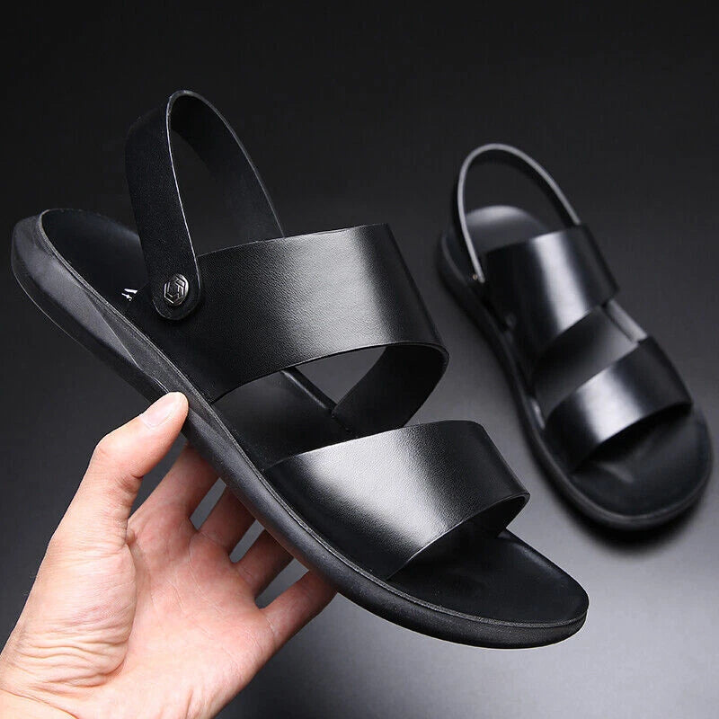 Fashion Casual Flats Summer Beach Slippers Men Sandals Soft Comfort Slides Shoes