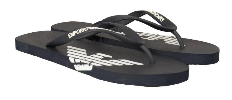 Flip flops man EMPORIO ARMANI beach or pool slippers article XVQS06 XN746 SHOES