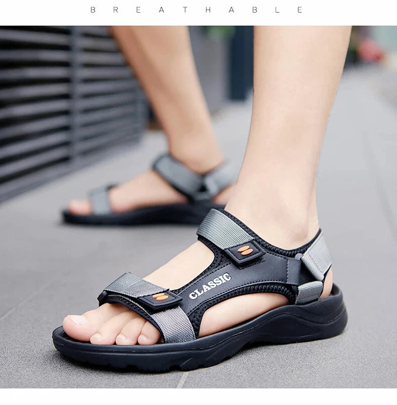 Men's Beach Sandals Comfort Casual Shoes Lightweight Summer Comfort Slippers
