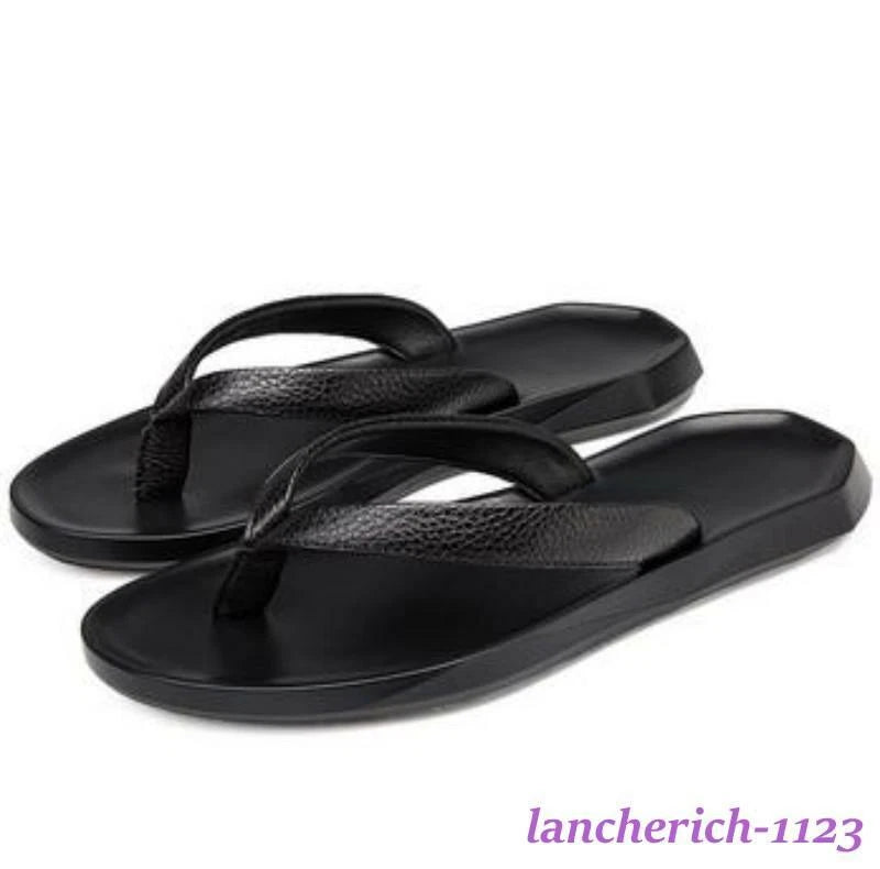 Men's Summer Beach Flip Flop Outdoor Casual Slipper Comfort Oversize Shoes 2025