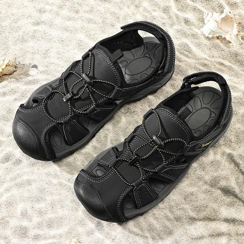 Men Summer Sandals Non-slip Casual Shoes Comfortable Beach Breathable Slippers