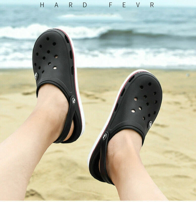 Sandals Men Clogs Slippers Bottom Beach Sandals Men Clog Sandals Breathable