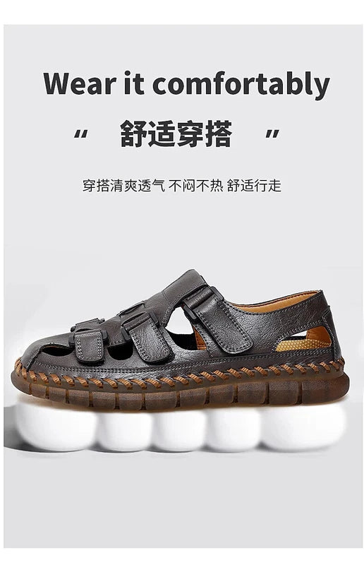 Summer Men Sandal Fashion Roman Slippers Breathable Comfortable Beach Shoes