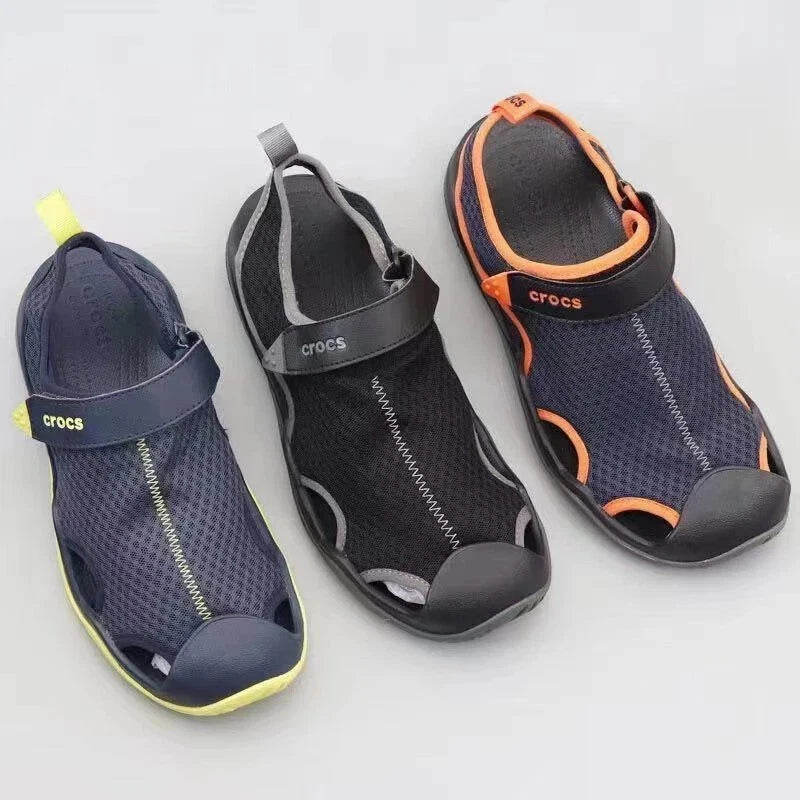 Crocs Swiftwater Sandals Men's - Comfortable Water Shoes [PRE-ORDER for YELLOW]