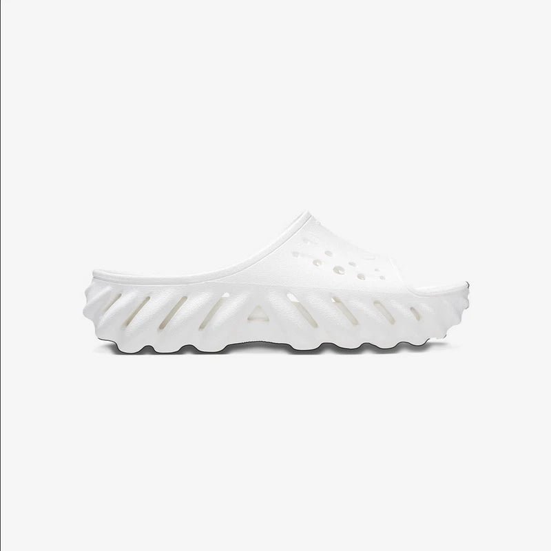 Men's Crocs Echo Slide White 12 M New Casual Sandals