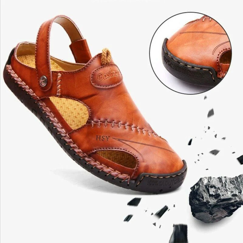 Men Sport Sandals Summer Casual Beach Shoes Closed Toe Walking Travel Outdoor sz