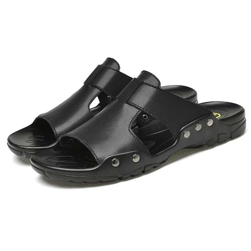 Men's Sandals Slippers Flips Flops Open Toe Slide Outdoor Beach Water Shoes New