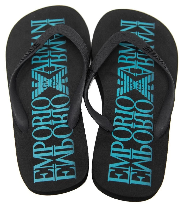 Flip flops man EMPORIO ARMANI beach or pool slippers article 211301 4P498 FLIP F