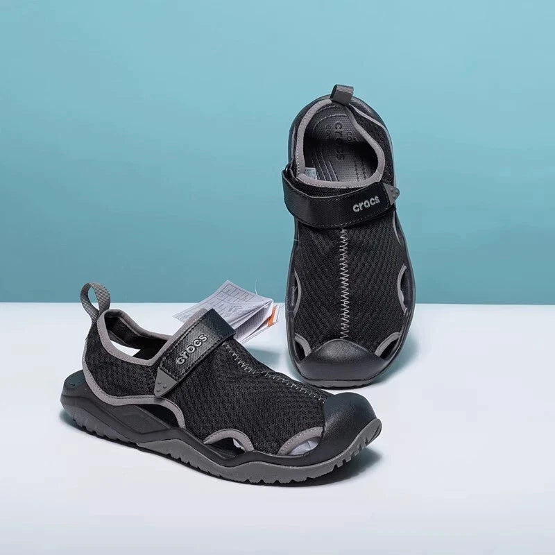 Crocs Swiftwater Sandals Men's - Comfortable Water Shoes [PRE-ORDER for YELLOW]