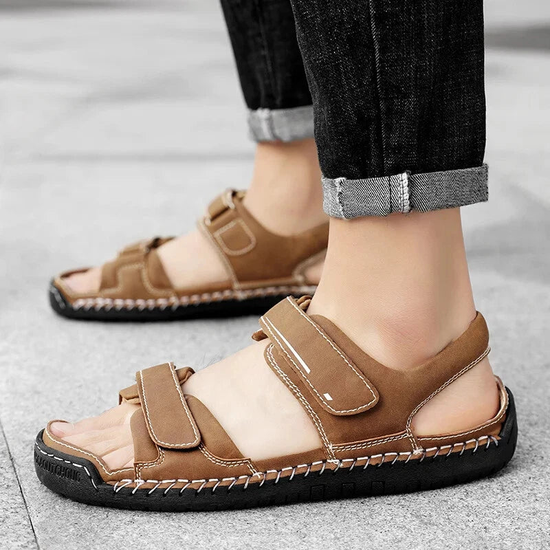 Summer Men's Classic Sandals Comfortable Slippers Beach Outdoor Casual Shoes