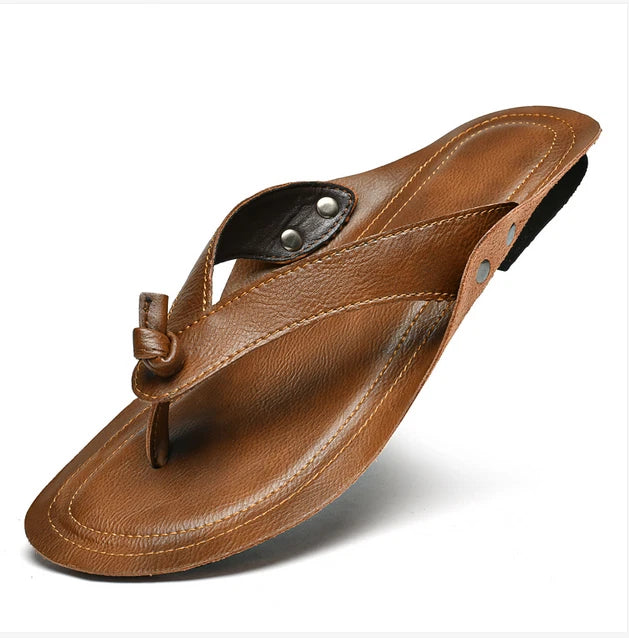 38-47 Plus Size Mens Flip Flops Flats Slippers Sandals Casual Summer Shoes Beach