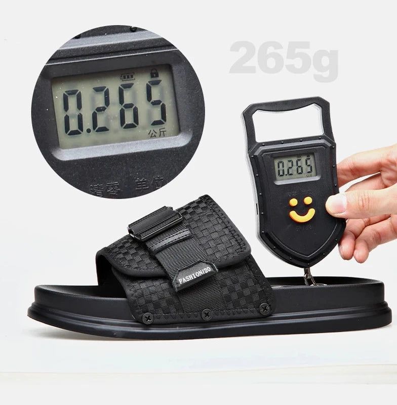 Summer Men Beach Slippers Waterproof Causal Sandals Breathable Walking Shoes