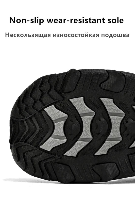 Men Summer Sandals Non-slip Casual Shoes Comfortable Beach Breathable Slippers