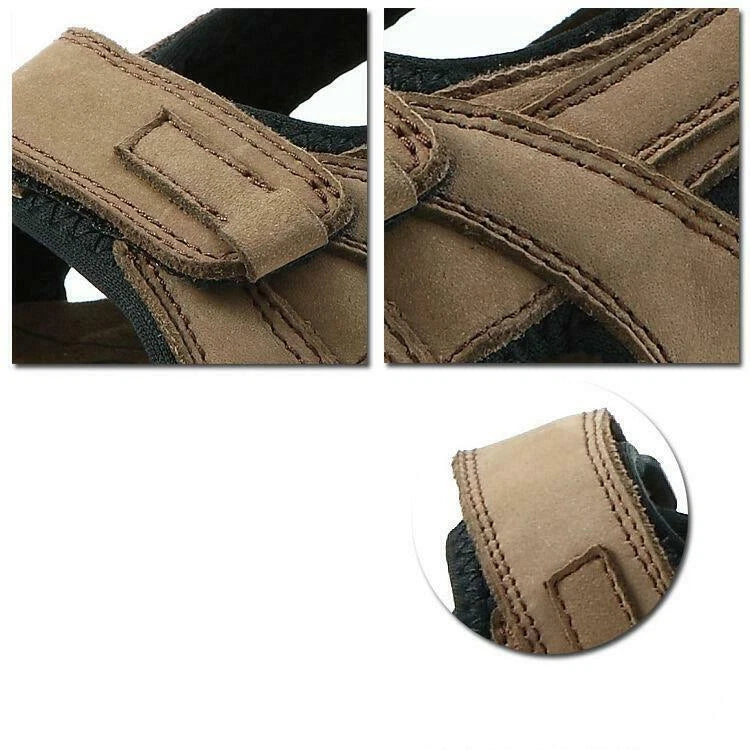 Comfort Men Outdoor Casual Walking Beach Shoes Summer Flat Sandals Slippers