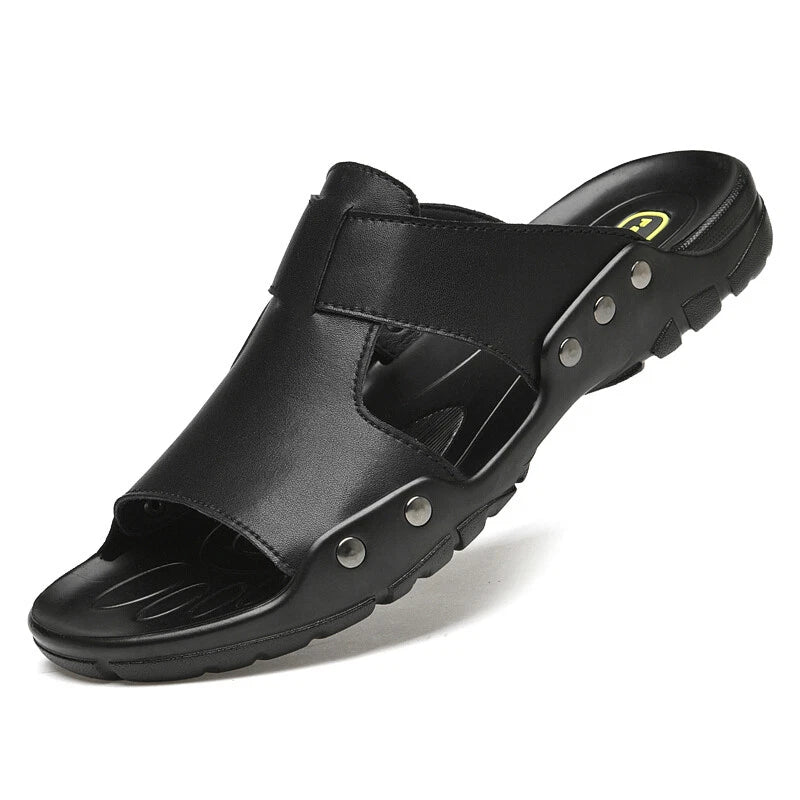 Men's Sandals Slippers Flips Flops Open Toe Slide Outdoor Beach Water Shoes New