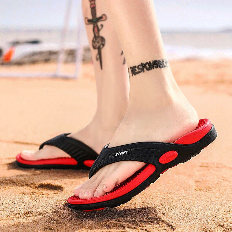 Men Joe Thongs Flip Flops Sandals Slippers Summer Outdoor Casual Beach Shoes