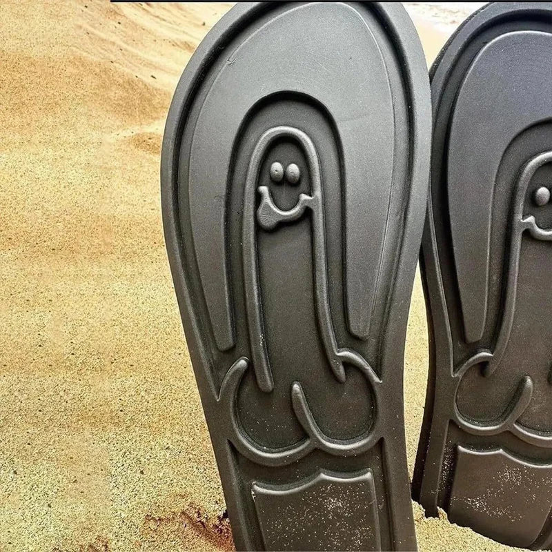 Quick- Dry Flip Flops Parody Slippers Beach Flip Flops Summer Comfort Non Slip