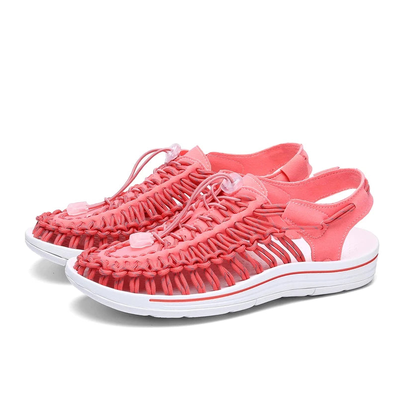 Summer Men Half Drag Slippers Breathable Beach Sandals Comfortable Flat Sneakers