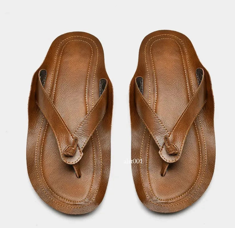 38-47 Plus Size Mens Flip Flops Flats Slippers Sandals Casual Summer Shoes Beach