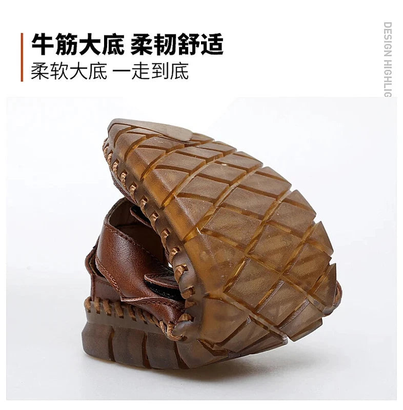 Summer Men Sandal Fashion Roman Slippers Breathable Comfortable Beach Shoes