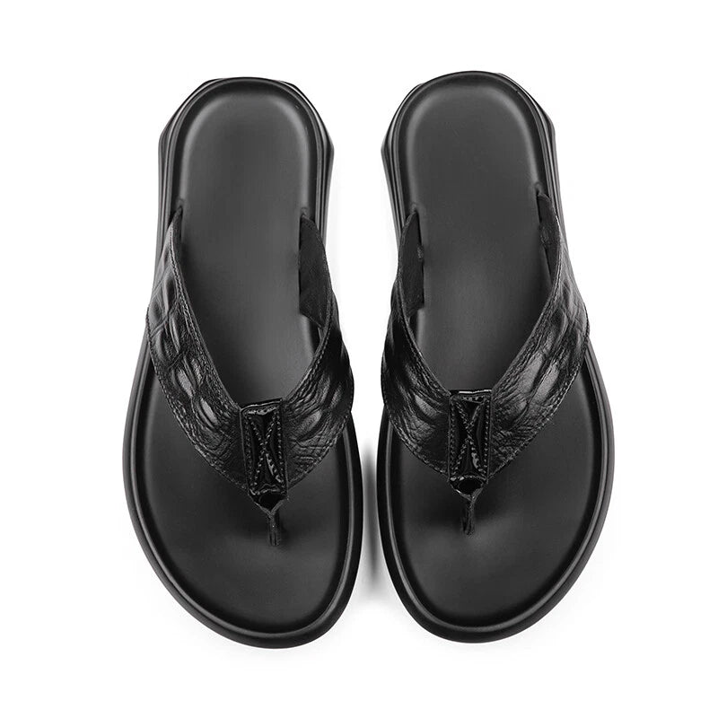 Men Sandals Slippers Thong Flip Flop Outdoor Leisure Water Shoes Black New Beach