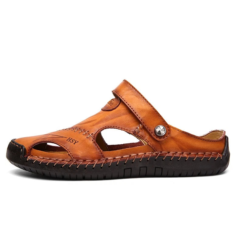 Mens Sport Closed Toe Sandals Summer Shoes Beach Fisherman Flat Slippers