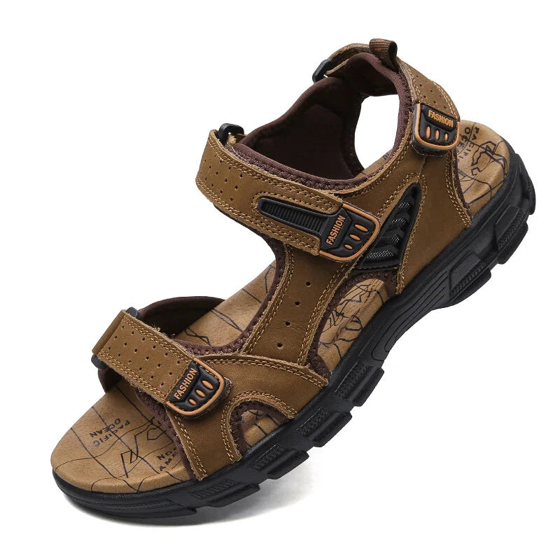 2024 Men's Sandals Outdoor Hiking Trekking Shoes Men Beach Slippers Sneakers