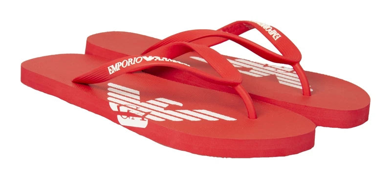 Flip flops man EMPORIO ARMANI beach or pool slippers article XVQS06 XN746 SHOES