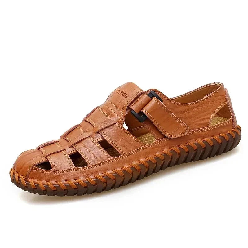 Summer Men's Sandals Outdoor Summer Slippers Beach Breathable Flats Footwear