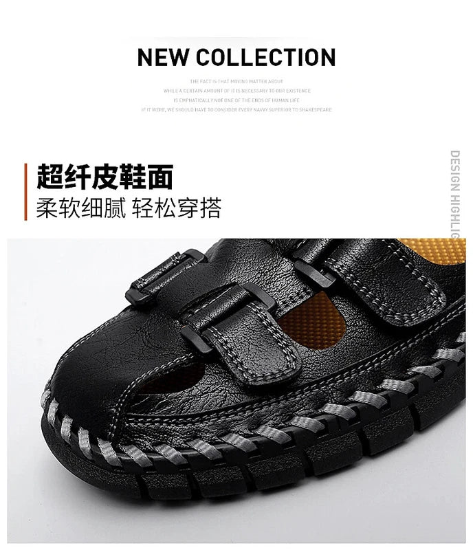Summer Men Sandal Fashion Roman Slippers Breathable Comfortable Beach Shoes