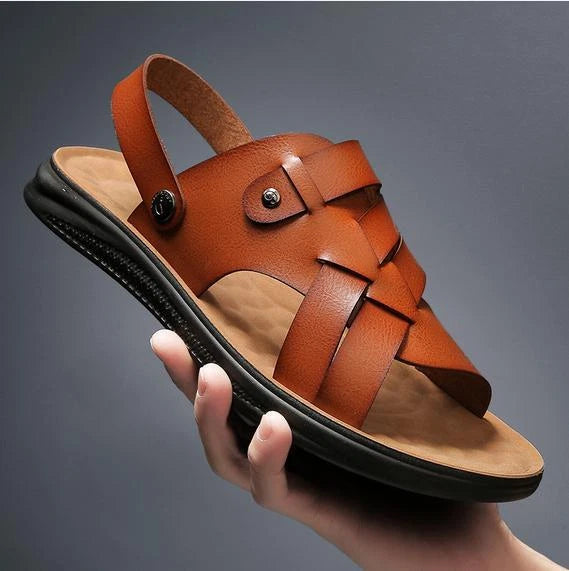 Men's Summer Outdoor Beach Sandals Shoes Slippers Casual Flats Comfort Fashion