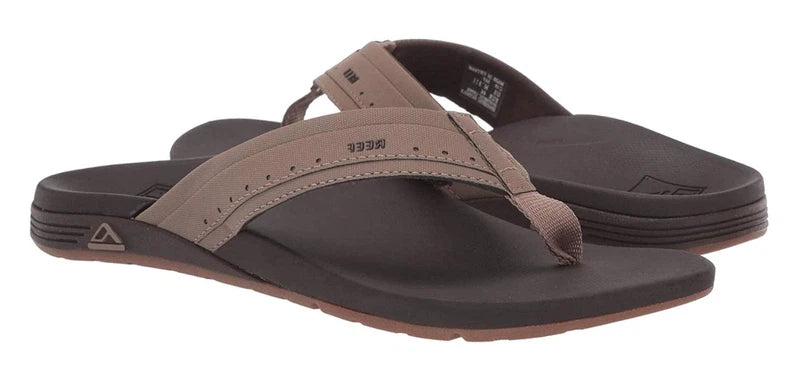 Reef Men's Ortho Spring Brown Lightweight Flip Flop -RF0A3YKSBRO