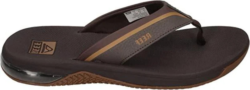 Reef Men Anchor Water friendly Comfortable and Lightweight Flipflop Sandal Gray,