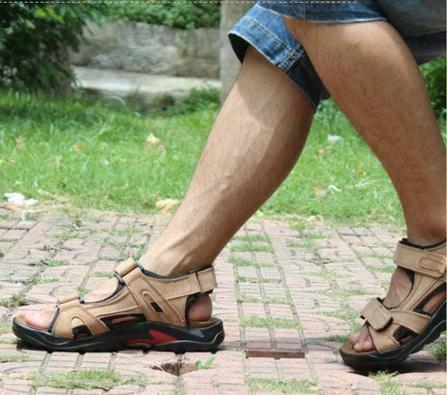 Men's Leisure Summer Beach Open Toe Sandals Sport Hiking Outdoor Shoes Slippers