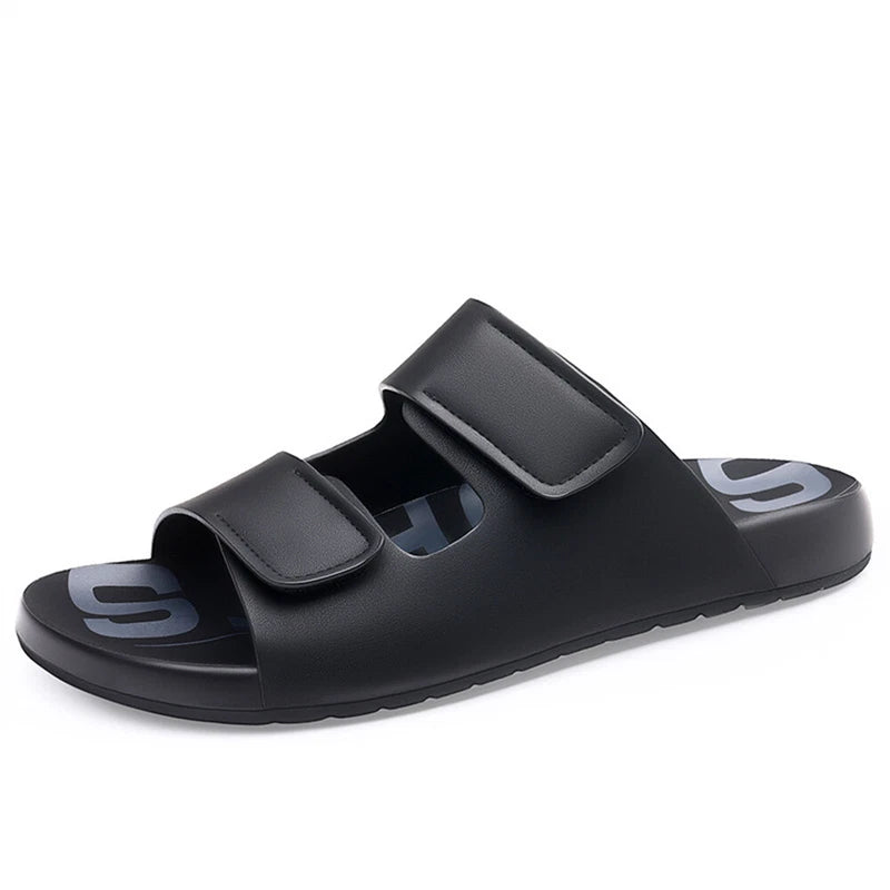 Men Leather Sandals Classic Men Shoes Slippers Soft Sandals