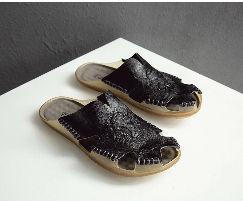 Men Non-Slip Slippers Comfortable Summer Beach Sandals Slides Casual Shoes New