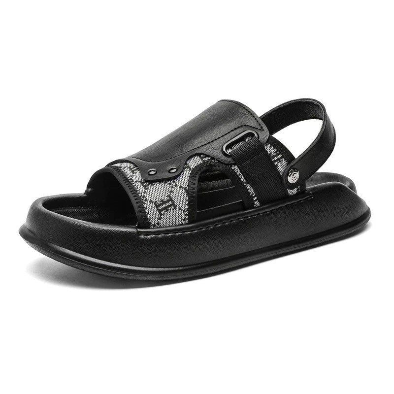 Men's Summer Beach Holiday Platform Sport Sandals Casual Mules Slides Slippers