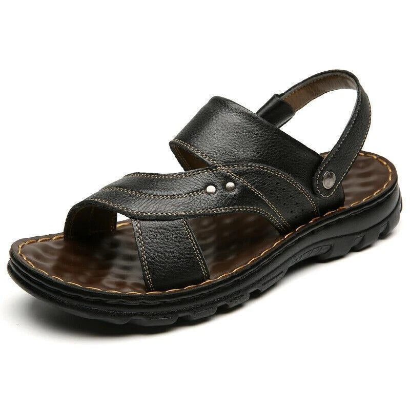 Mens Slingbacks Sandals Open Toe Slippers Straps Sports casual Shoes