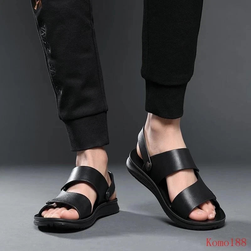 Mens Classic open toe Breathable outdoor beach casual slipper sandals #2